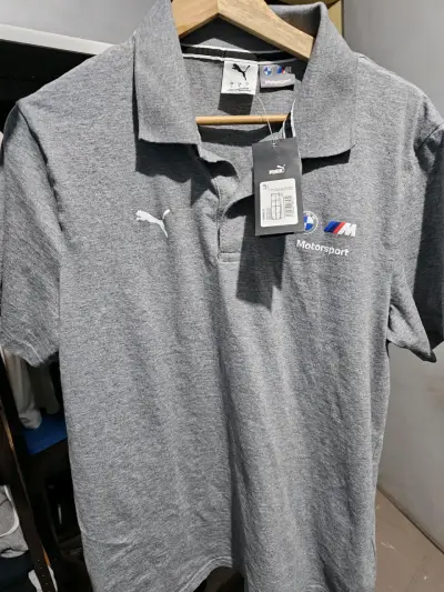 Polera Polo Puma Motorsport Gris NUEVO - miniatura 1