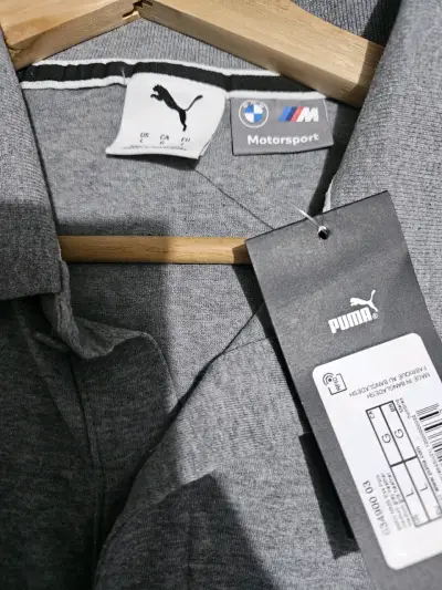 Polera Polo Puma Motorsport Gris NUEVO - miniatura 3