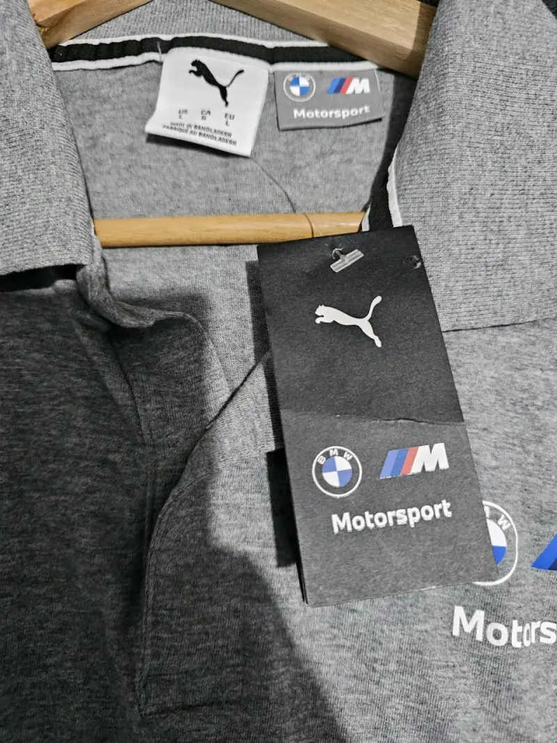 Polera Polo Puma Motorsport Gris NUEVO - 4