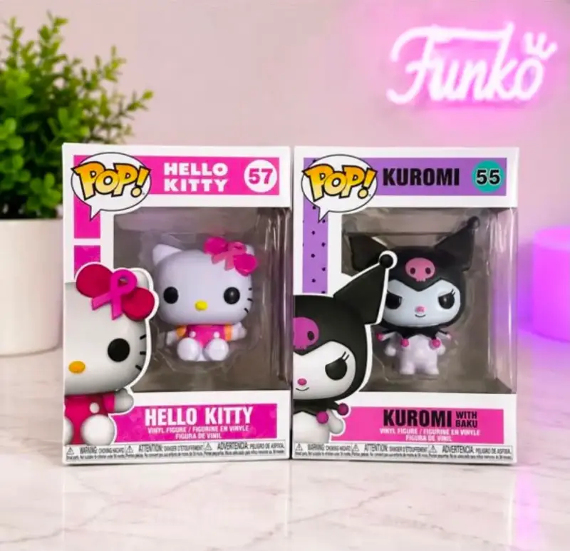 Figuras Funko Pop Hello Kitty y Kuromi