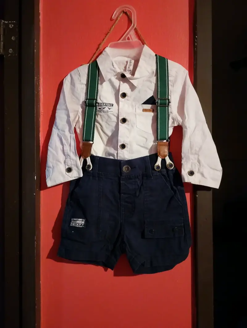 Conjunto niño camisa y shorts