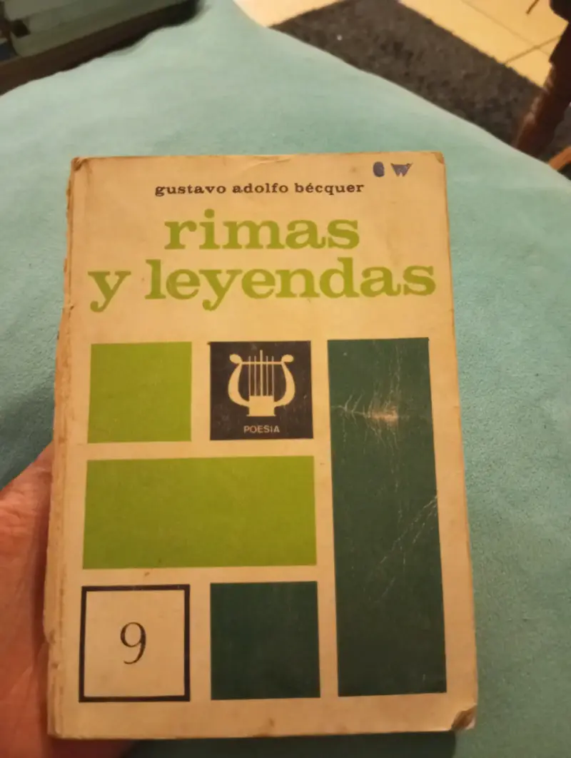 Libro Rimas y Leyendas - Gustavo Adolfo Bécquer (E - 1