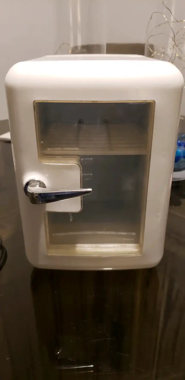 Mini fridge blanco compacto - 3