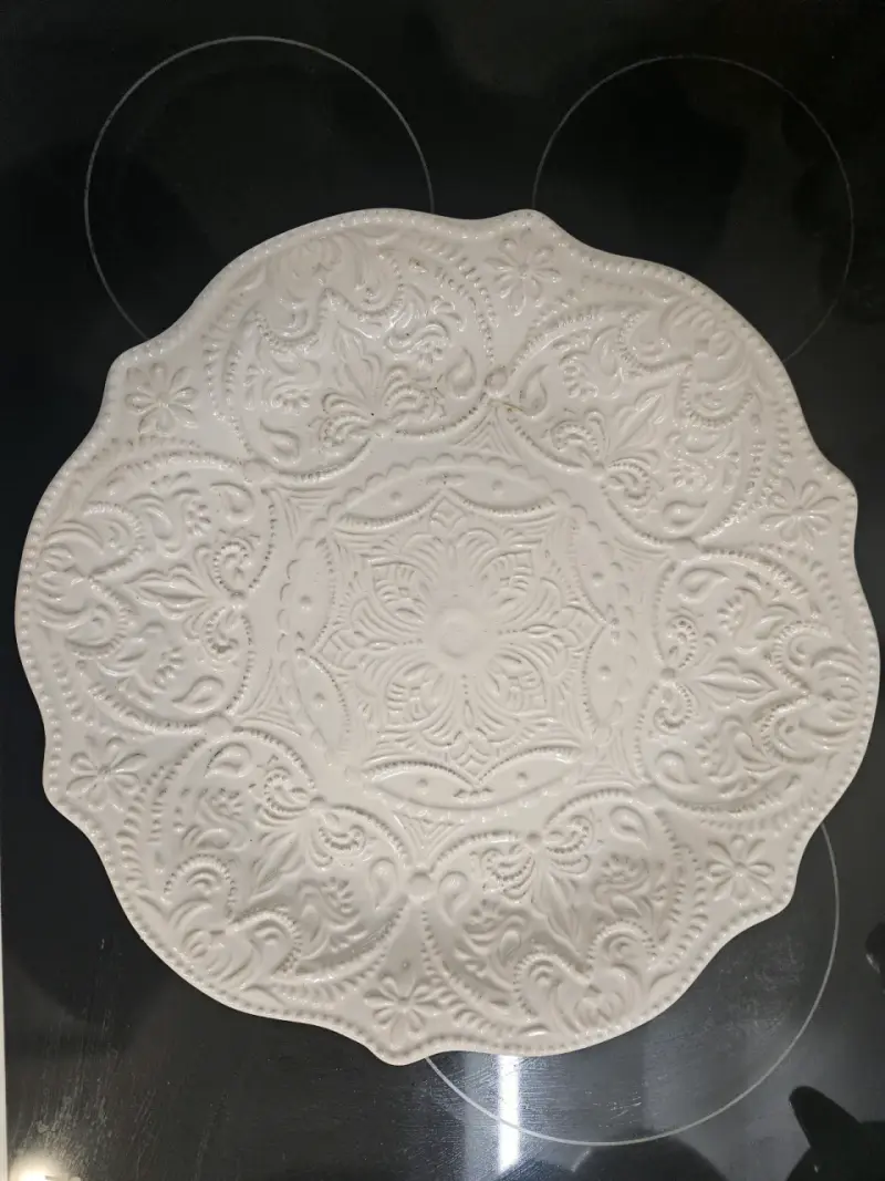 Plato decorativo de cerámica - 1