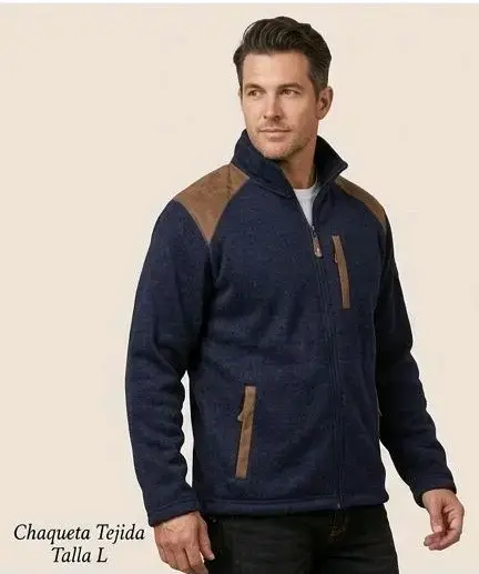 Chaqueta puff gris hombre XL - 3