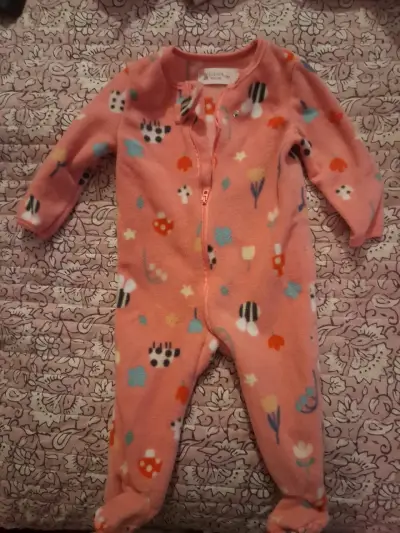 Polerón infantil con capucha beige - miniatura 2