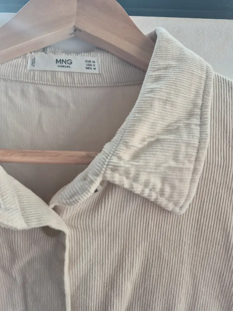 Camisa beige mujer - 2