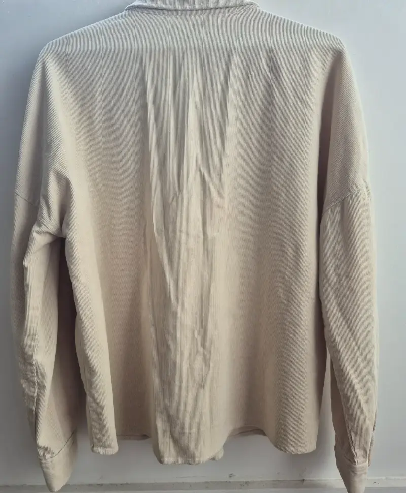 Camisa beige mujer - 4