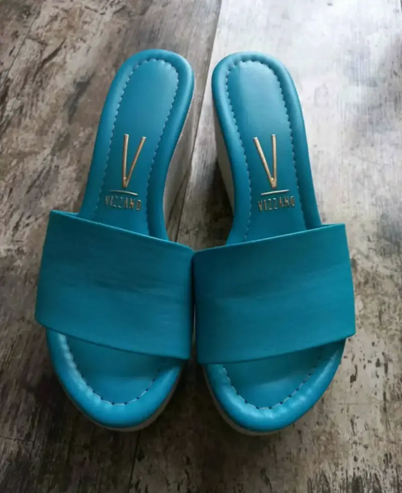Sandalias turquesa Vizzano - 2