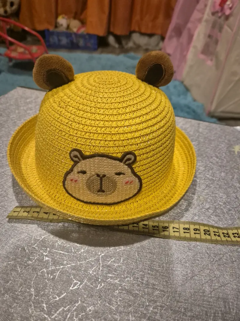 Sombrero niño(a) capibara amarillo - 2