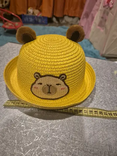 Sombrero niño(a) capibara amarillo - miniatura 2