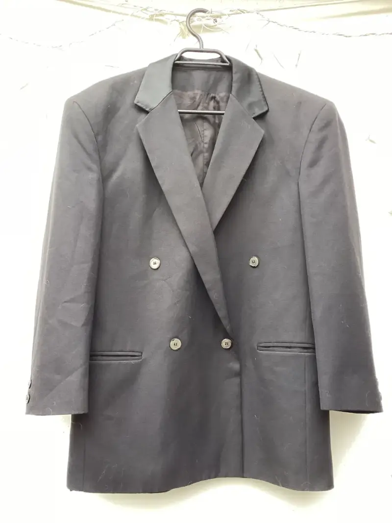 Veston negro de hombre - 1