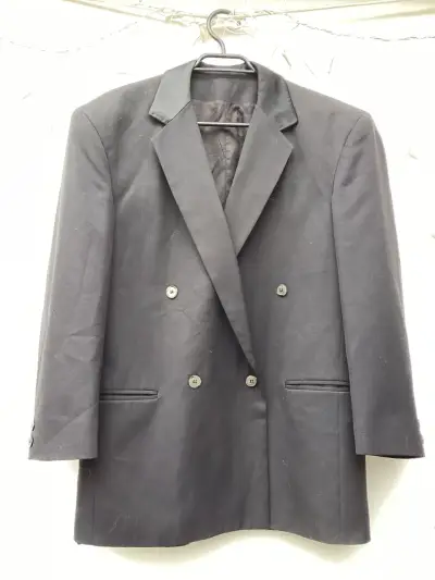 Veston negro de hombre - miniatura 1