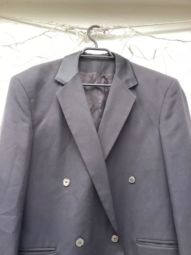 Veston negro de hombre - 2