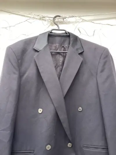 Veston negro de hombre - miniatura 2