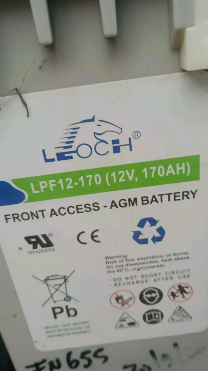 Baterías AGM usadas PowerSafe - 2