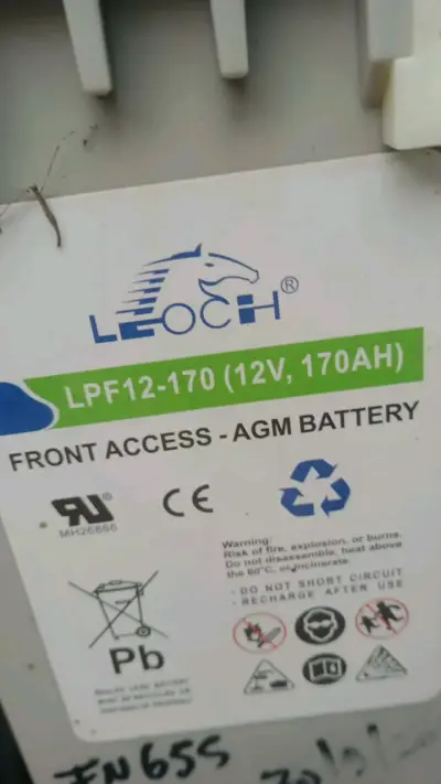 Baterías AGM usadas PowerSafe - miniatura 2