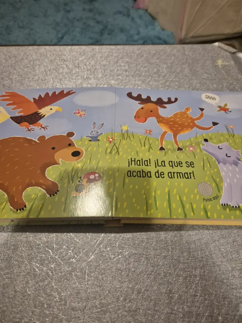 Libro infantil táctil y sonoro - 3