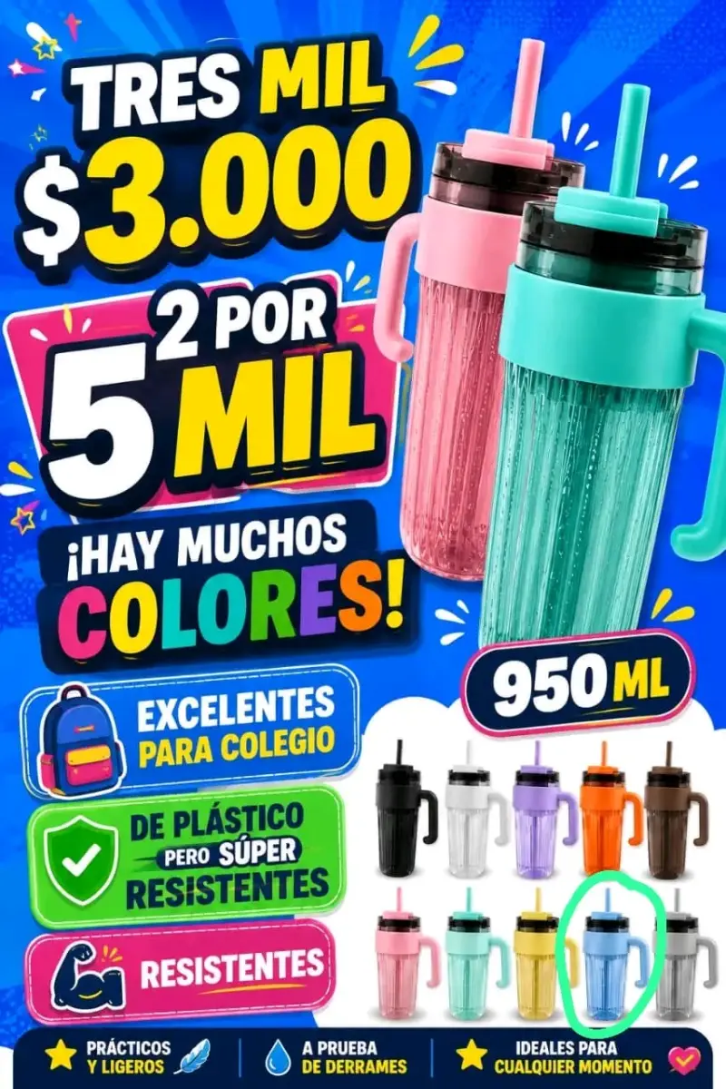 Vaso de plástico con tapa - 5