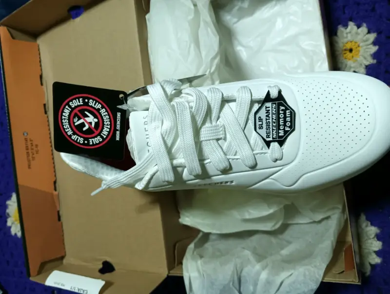Zapatillas blancas Skechers - 2