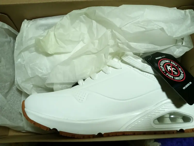 Zapatillas blancas Skechers - 3
