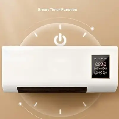 Calefactor ventilador aire eléctrico de pared - miniatura 4