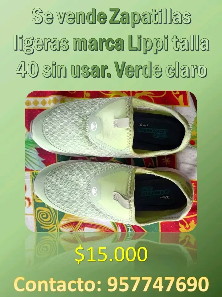 Zapatillas Verde deportivas lippi - 1