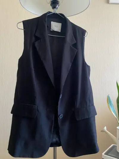 Blazer alaniz negro sin marca - miniatura 1