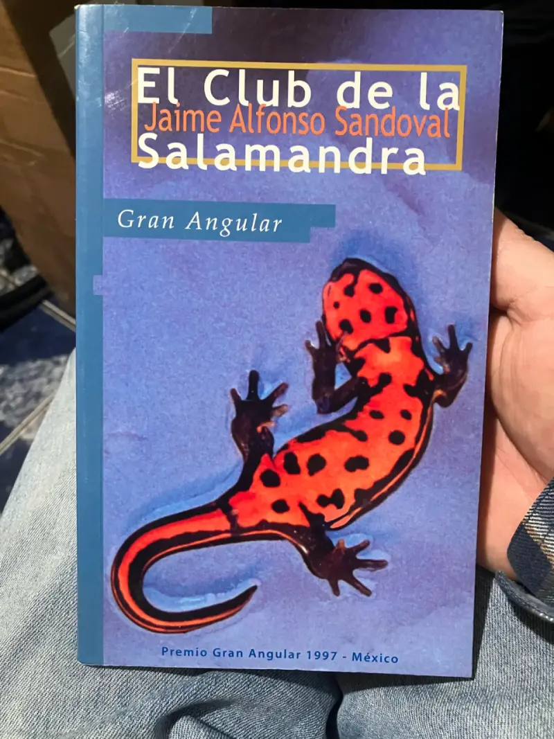 Libro 'El Club de la Salamandra' - 1