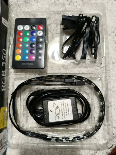 Tira LED RGB con control remoto - miniatura 2