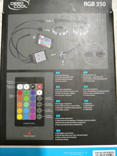 Tira LED RGB con control remoto - miniatura 3