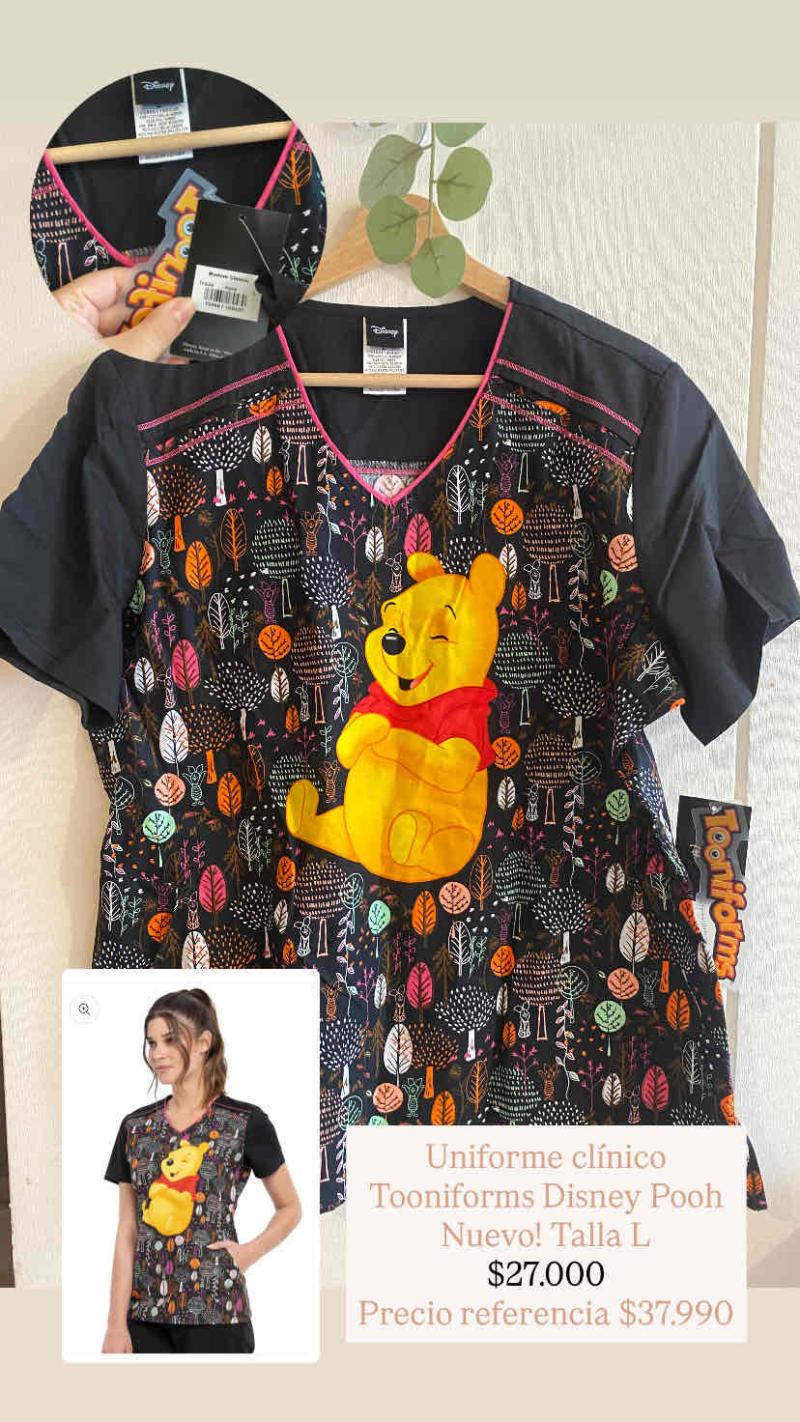 Uniforme clínico Disney Pooh nuevo - 1