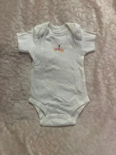 Body bebé blanco con estampados - miniatura 4