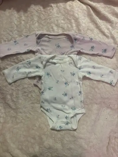 Body bebé blanco con estampados - miniatura 6