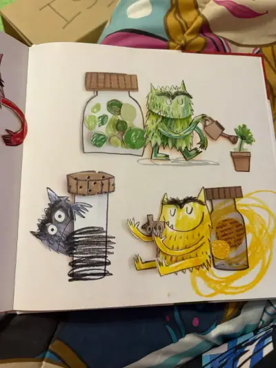 Libro El Monstruo de Colores - miniatura 3