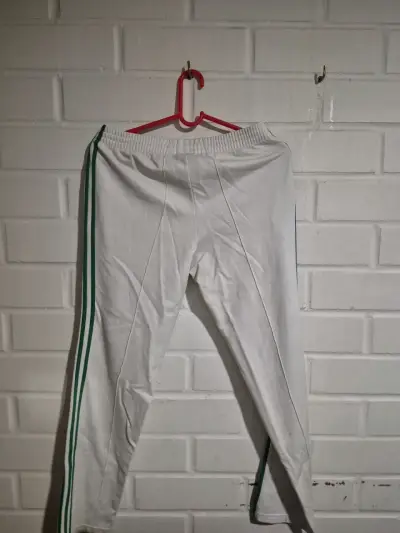 Pantalones deportivos blancos Adidas - miniatura 3