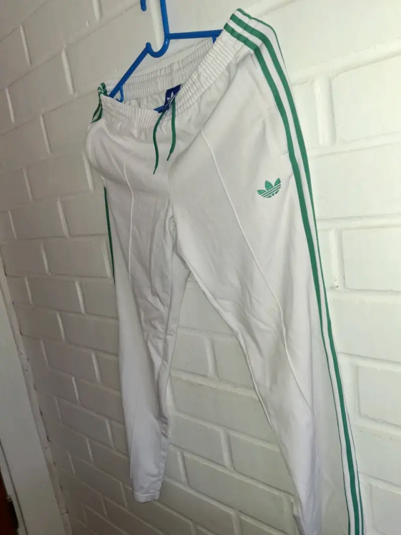 Pantalones deportivos blancos Adidas - 4