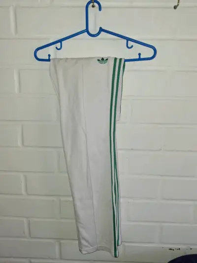 Pantalones deportivos blancos Adidas - miniatura 6