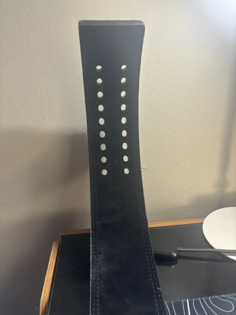 Cinturón de levantamiento de pesas SBD negro - 3