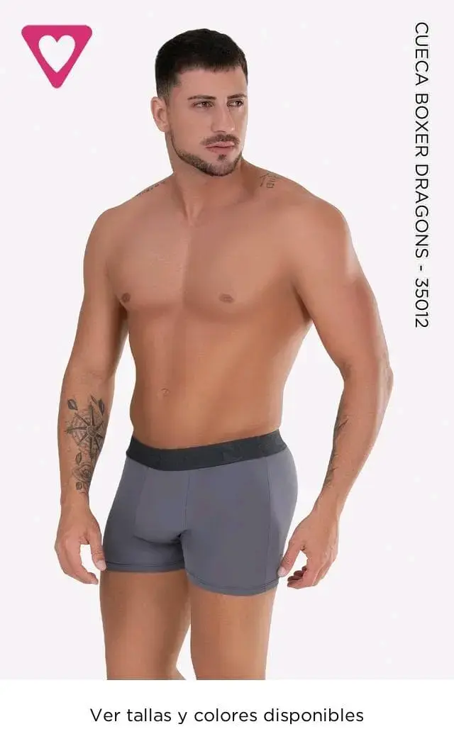 Boxer azul hombre nuevo - 2