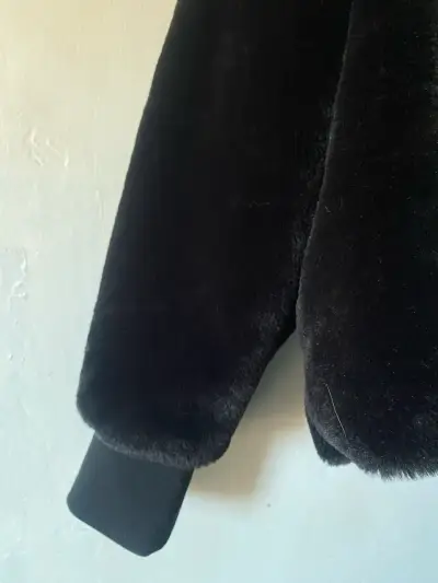 Abrigo negro Sioux talla L - miniatura 3