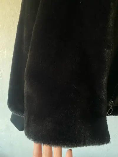Abrigo negro Sioux talla L - miniatura 4