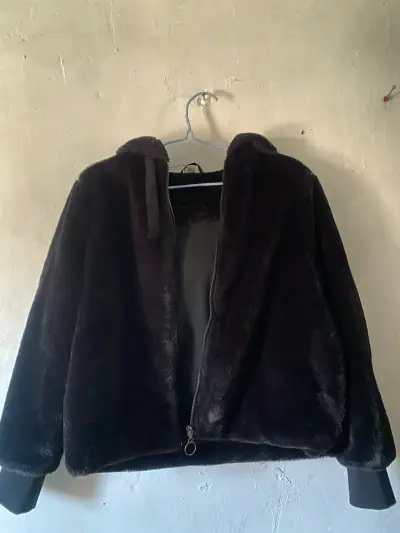 Abrigo negro Sioux talla L - miniatura 5