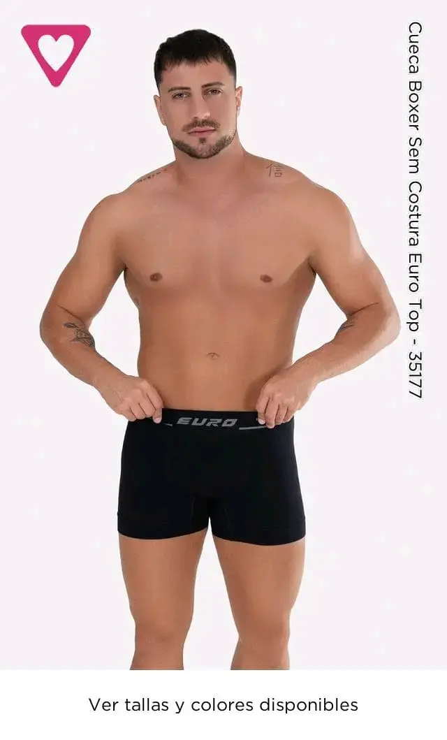 Boxer negro Euro - 2