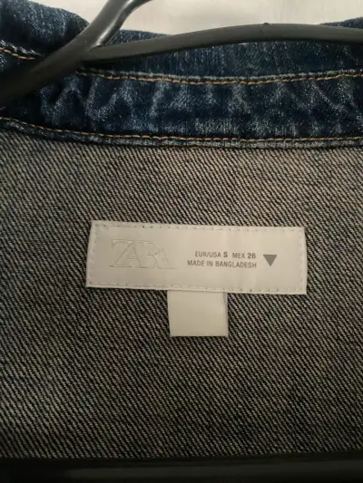 Abrigo Zara azul talla S - miniatura 1