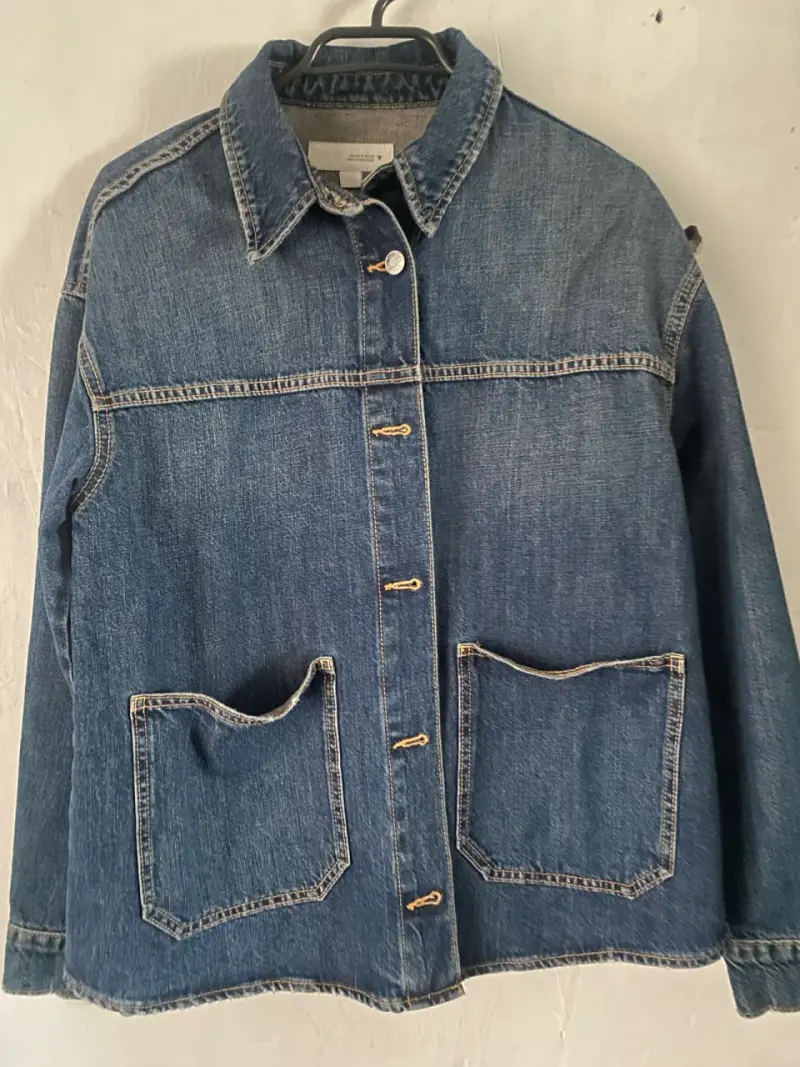 Abrigo Zara azul talla S - 3