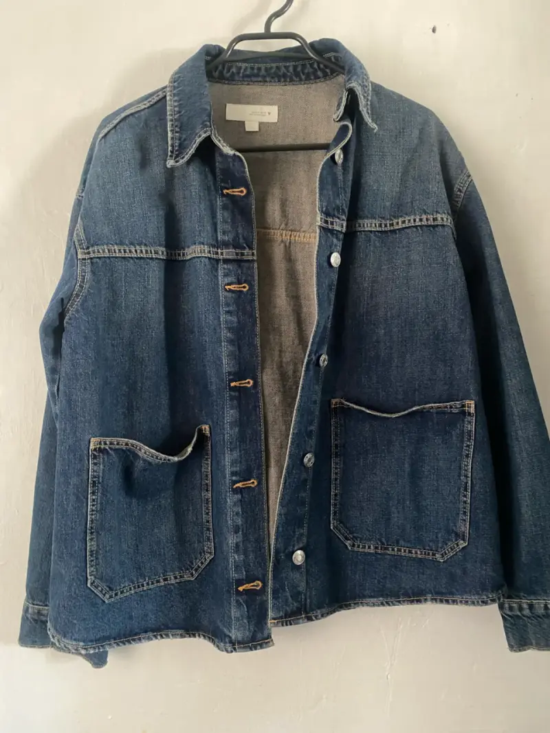 Abrigo Zara azul talla S - 4