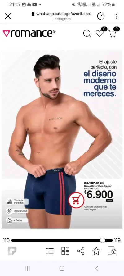 Modelos de bóxer disponibles por catálogo - miniatura 5