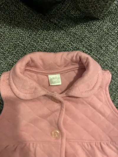 Conjunto YAMP chaleco rosado y pantalón azul - miniatura 2