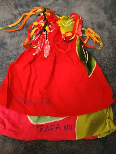 Vestido Rapa Nui colorido - miniatura 1